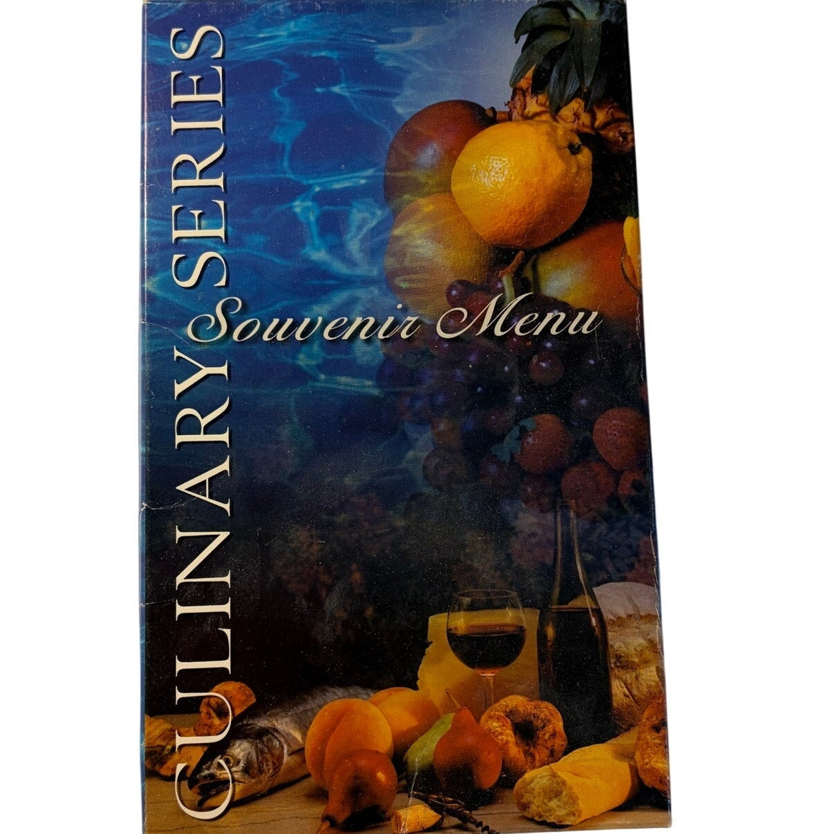 Royal Caribbean Culinary Series Souvenir Menu Collection - Blue/Multi
