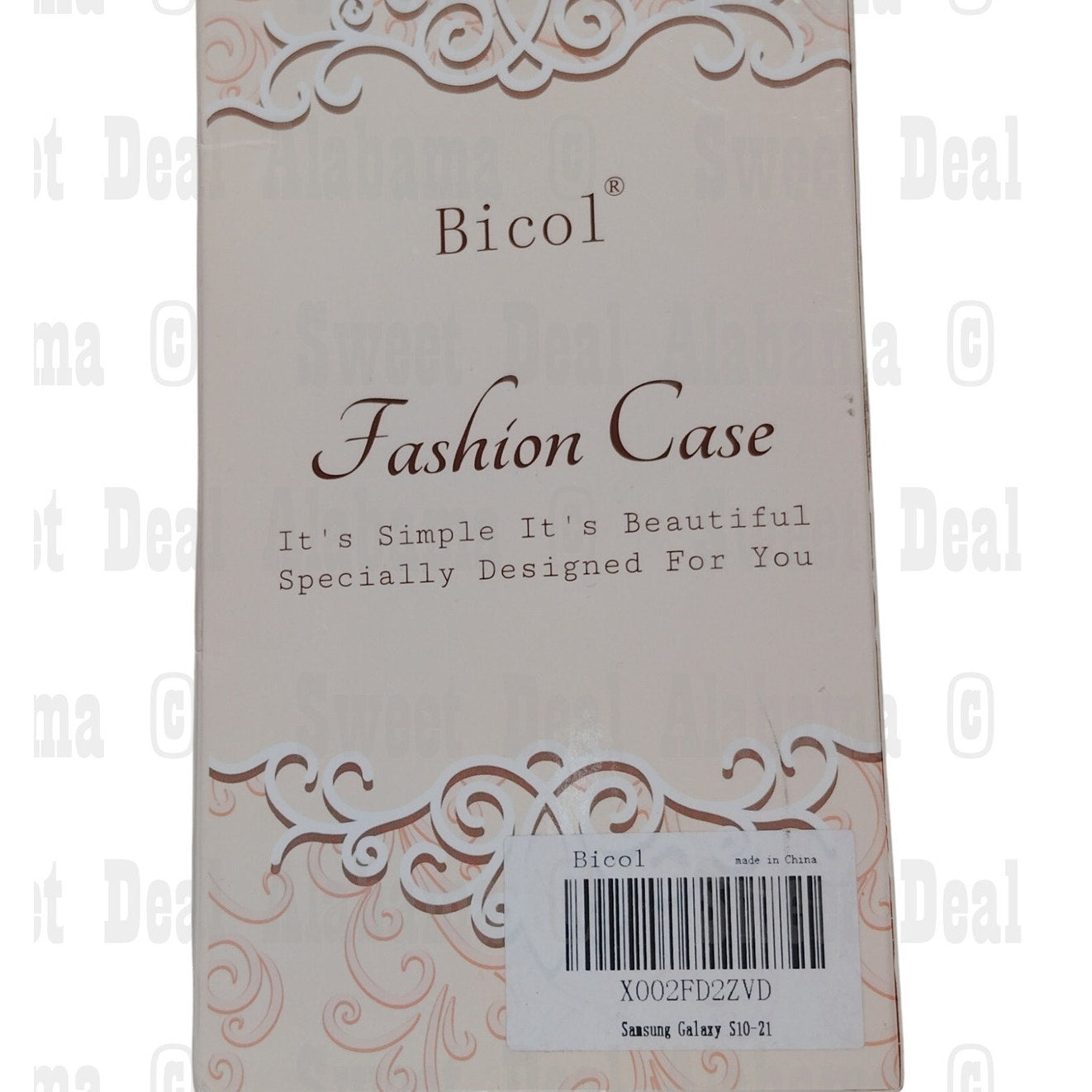 Bicol Cellphone Case For Samsung S10 Phone, Cheatah Print