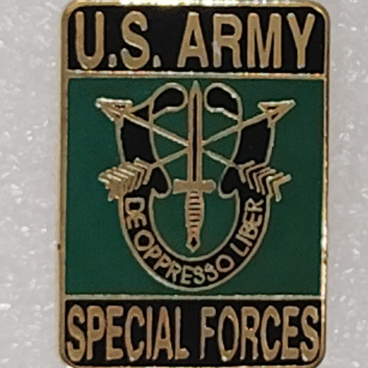 Army Special Forces "De Oppresso Liber" Novelty Hat/Lapel/Brooch Pin, Metal