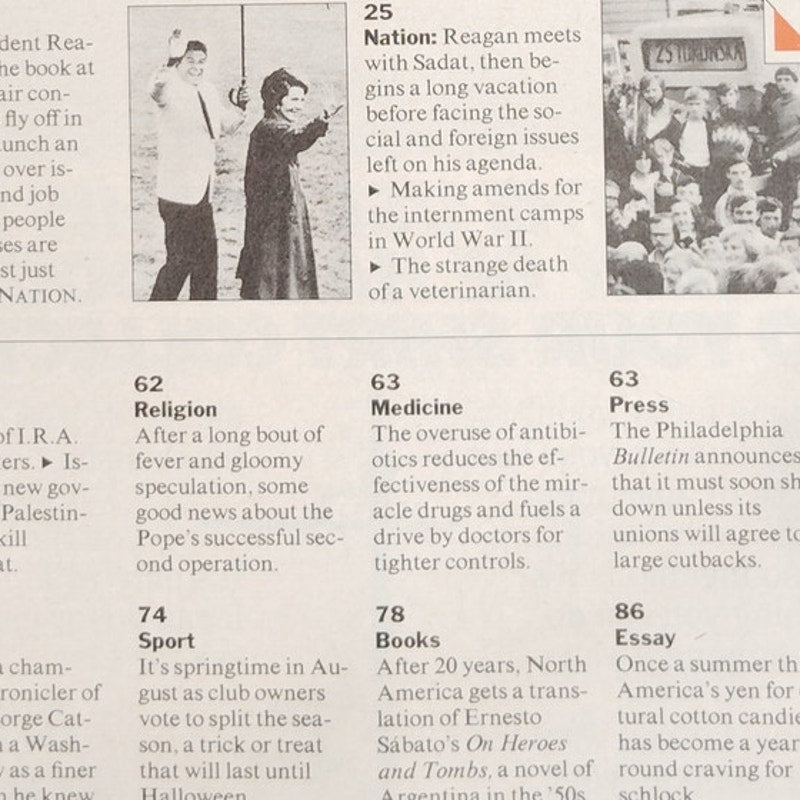 TIME Mag August 17, 1981 Winging It: Coping Without Controllers PATCO, N. Reagan