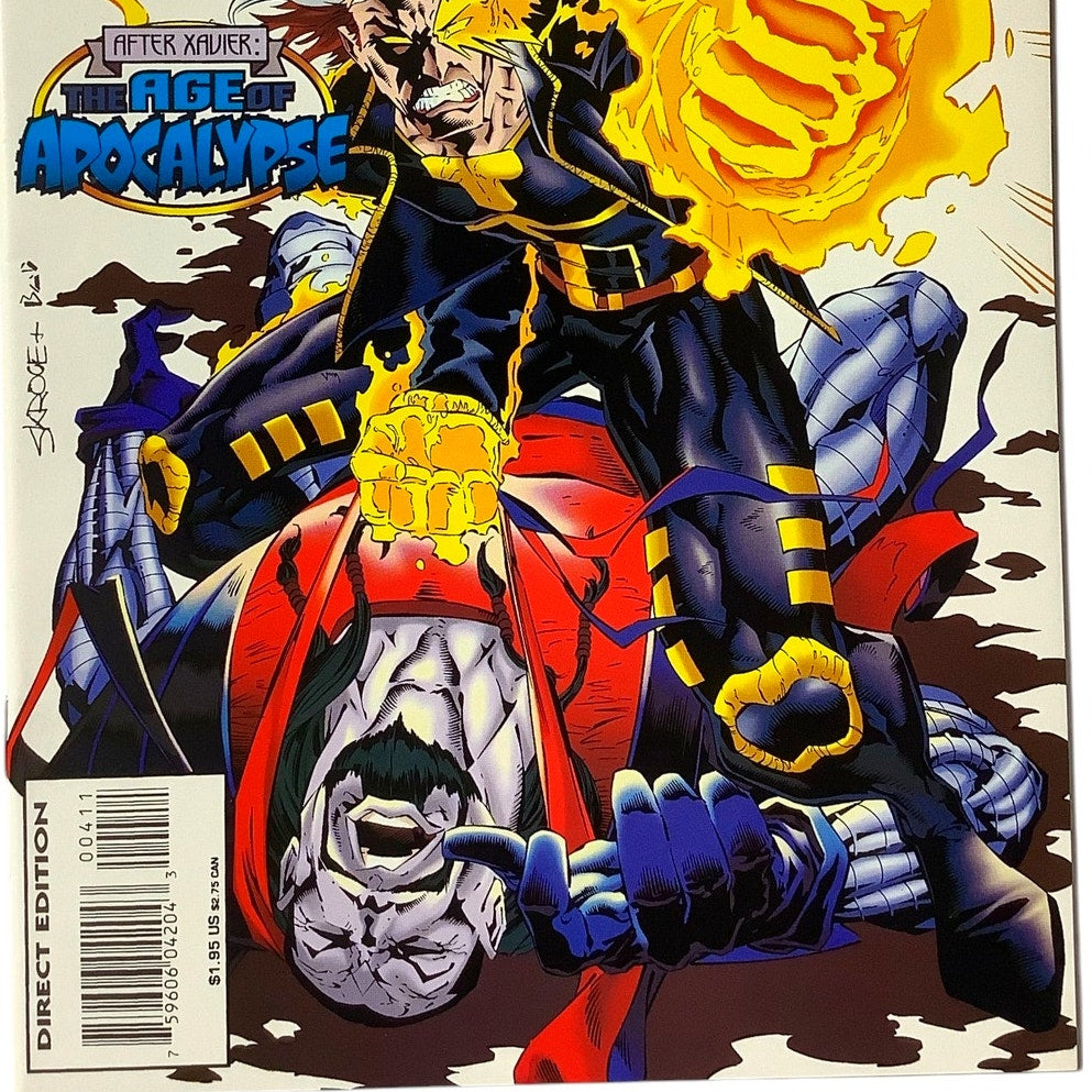 Marvel Comic's X-Man Deluxe #4 Age of Apocalypse: Part 4 of 4, Jun 1995, NM+ 9.6