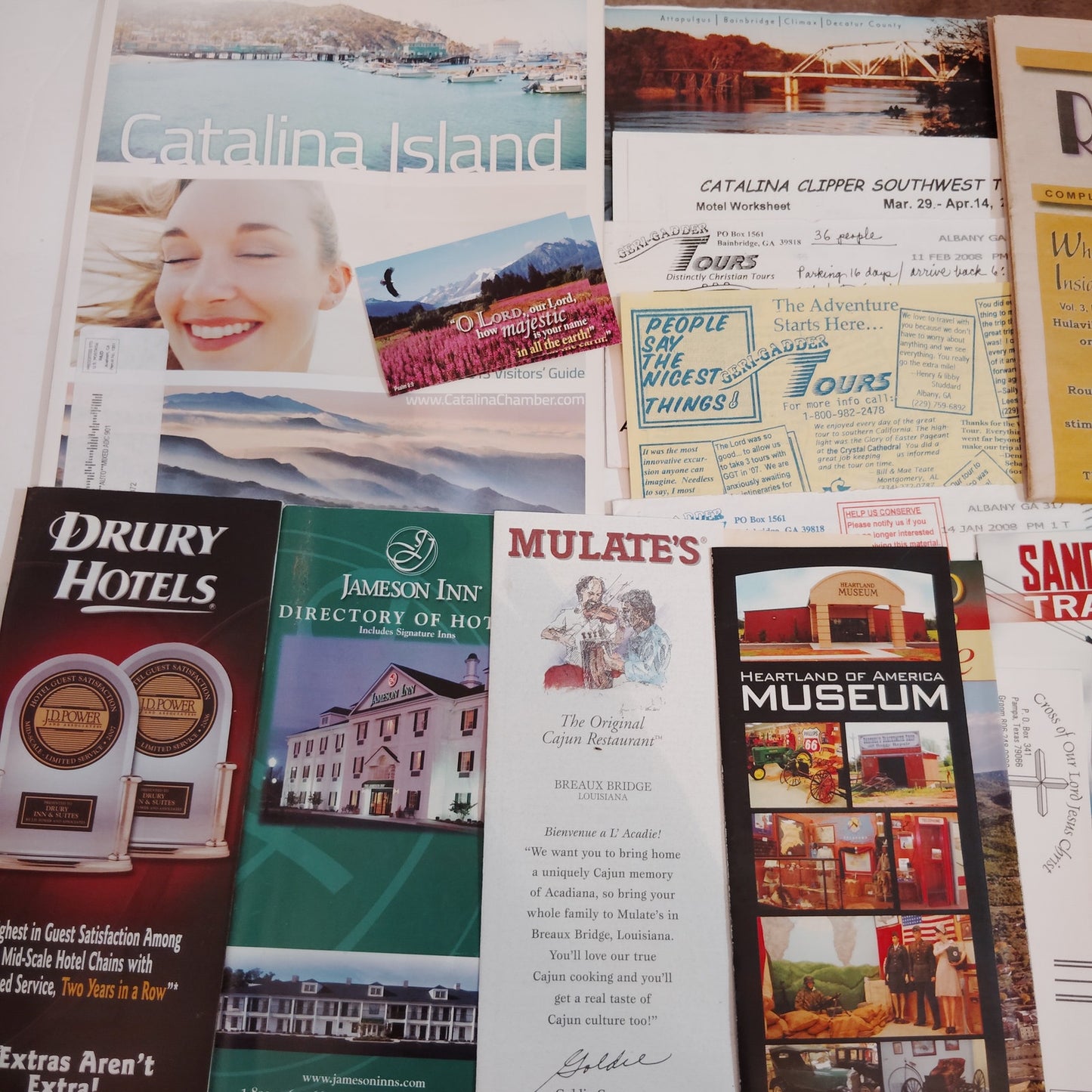 Catalina Island Ephemera Collection - Travel Guides, Brochures, Maps 2008