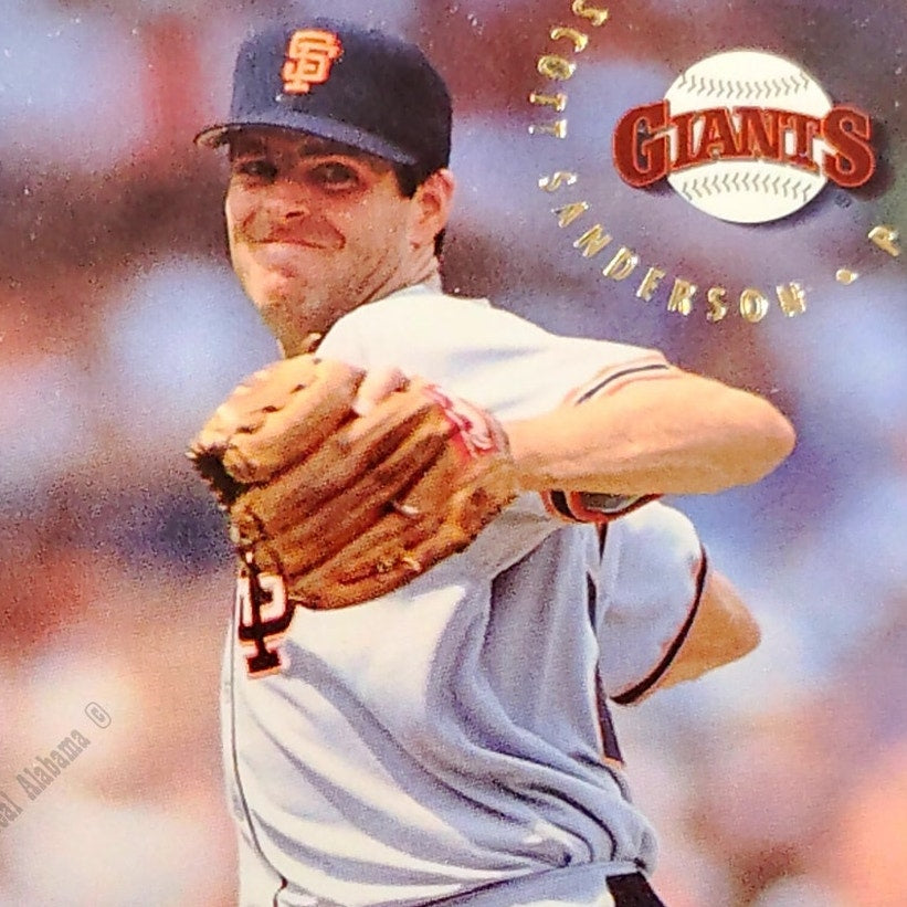 Scott Sanderson, San Francisco Giants, #700, 1994 Fleer Baseball Collector's Card