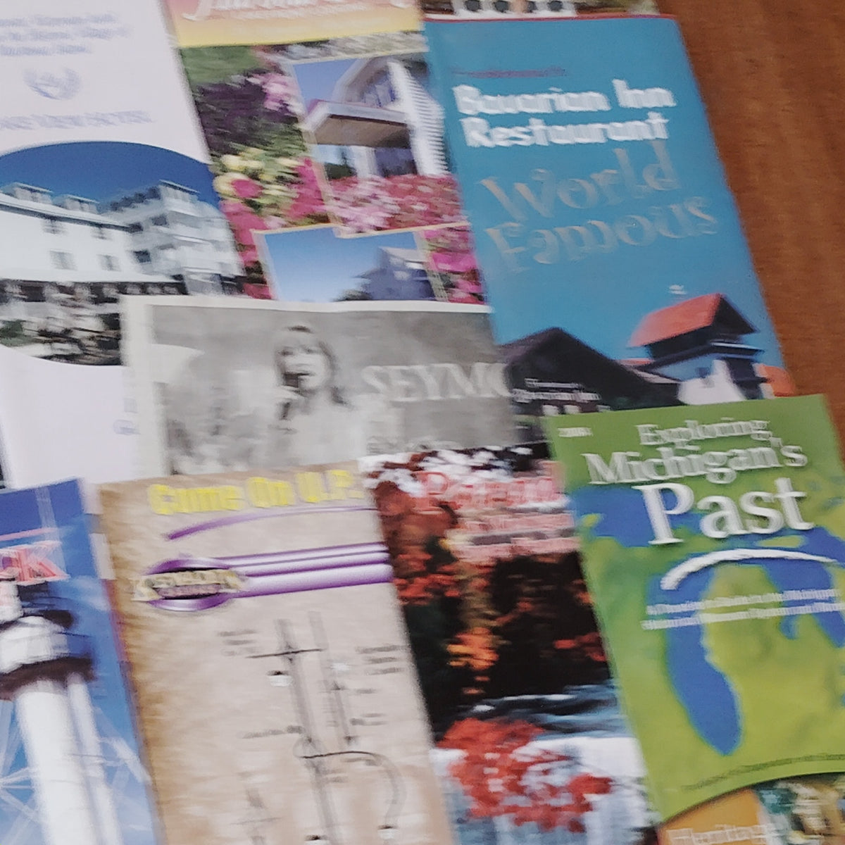 Vintage Mackinac Island Michigan Travel Brochure Lot - Historic Ephemera
