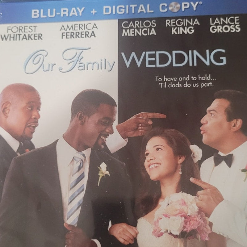 Our Family Wedding Blu-ray Digital Forest Whitaker America Ferrera, RomCom