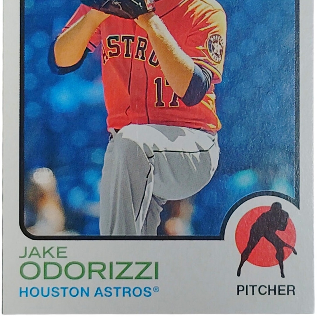 2022 Topps Heritage Jake Odorizzi 320 Houston Astros Pitcher Baseball VG/EX