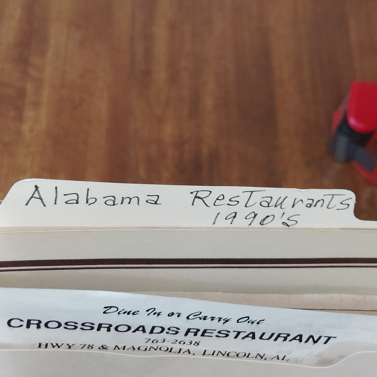 90s Alabama Restaurant Newspaper Clippings Ephemera Collection - Local History