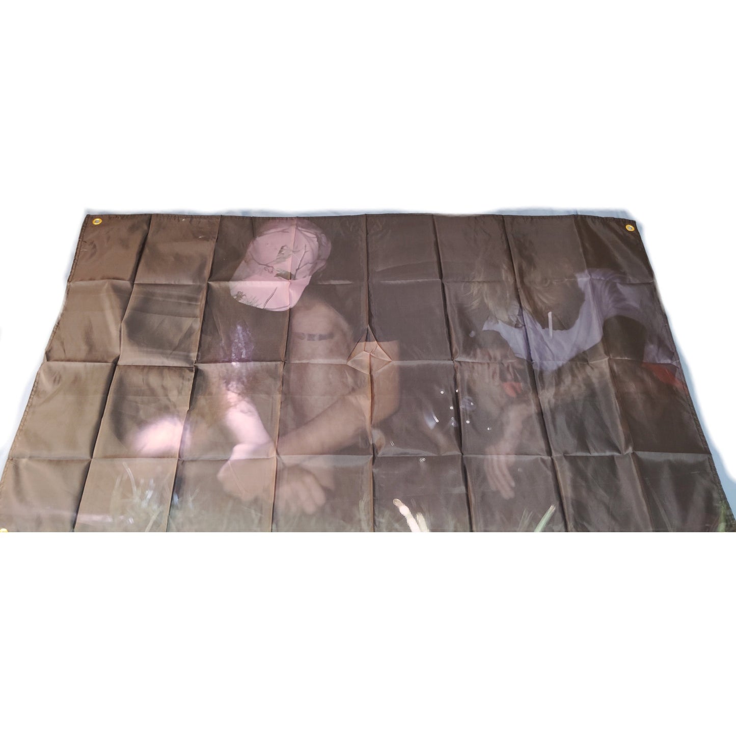 JOEYY & Marlon DuBois Shed Theory Hip Hop Wall Tapestry 5x3 ft w/ Brass Grommets