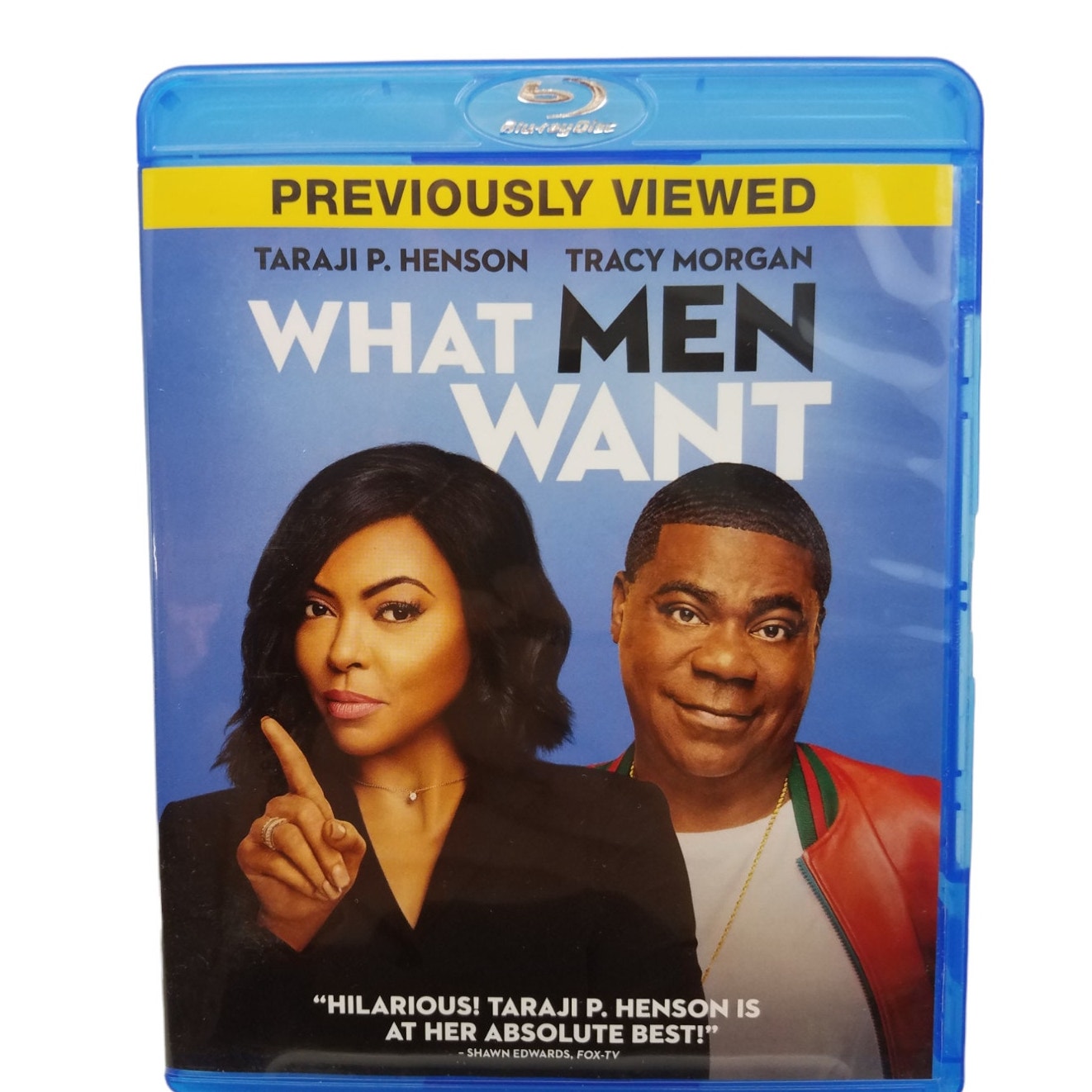 What Men Want Blu-ray 2019 Comedy Movie Taraji P Henson Tracy Morgan Aldis Hodge