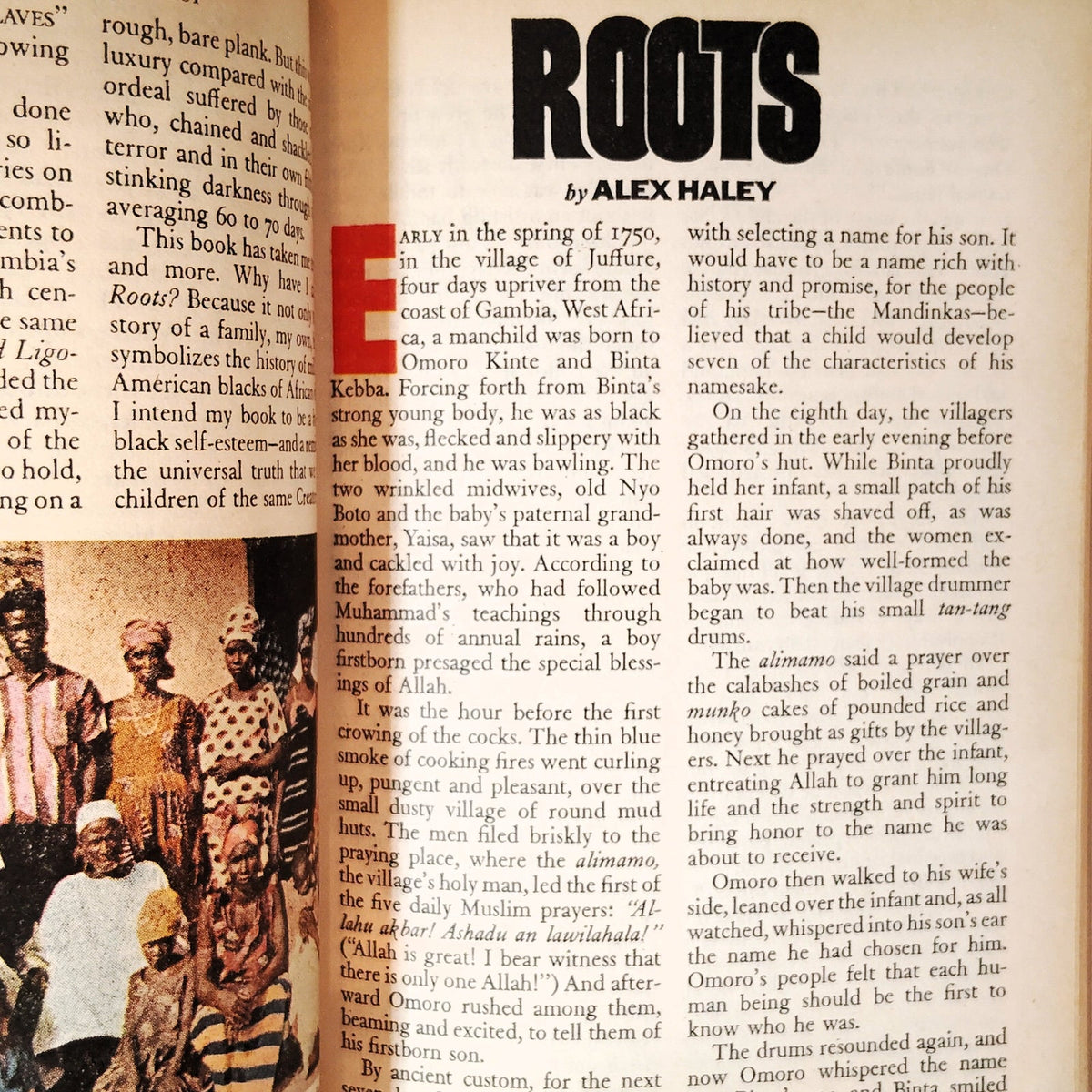 Reader's Digest April 1977 - Alex Haley's Roots Excerpt, Vintage Magazine