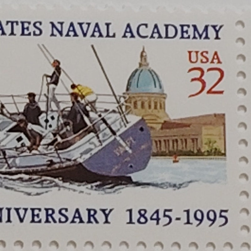 1995 USA 32¢ United States Naval Academy MNH – Scott 3001