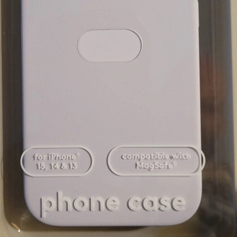 Heyday Silicone Case with MagSafe – Soft Purple – For iPhone 16e/15/14/13