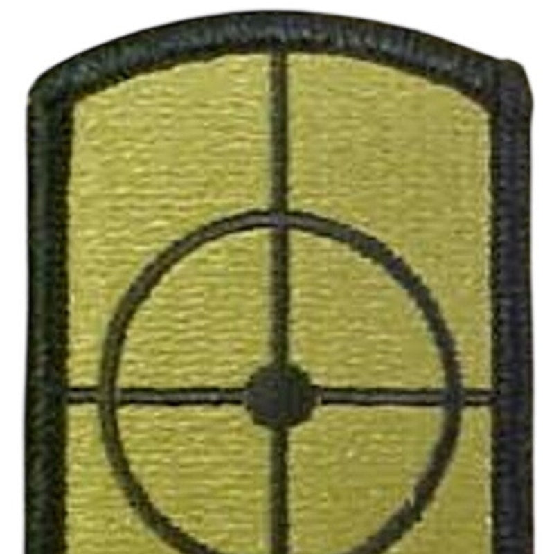 US Army 420th Engineer Brigade SSI Patch Subdued Bagby Green Hook Back 3" × 2"