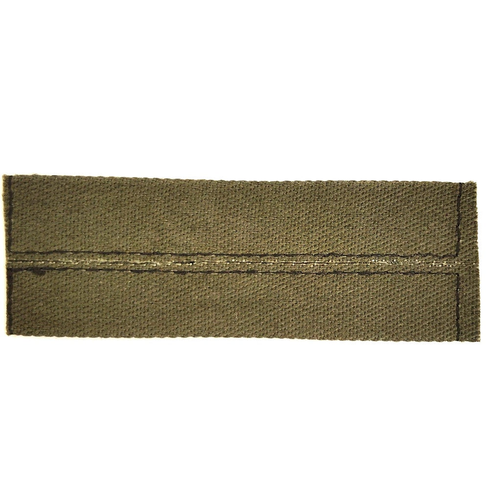 VTG US Navy Civil Engineer Corps Subdued BDG Collar Device 3" ODG Sew‑On Patch