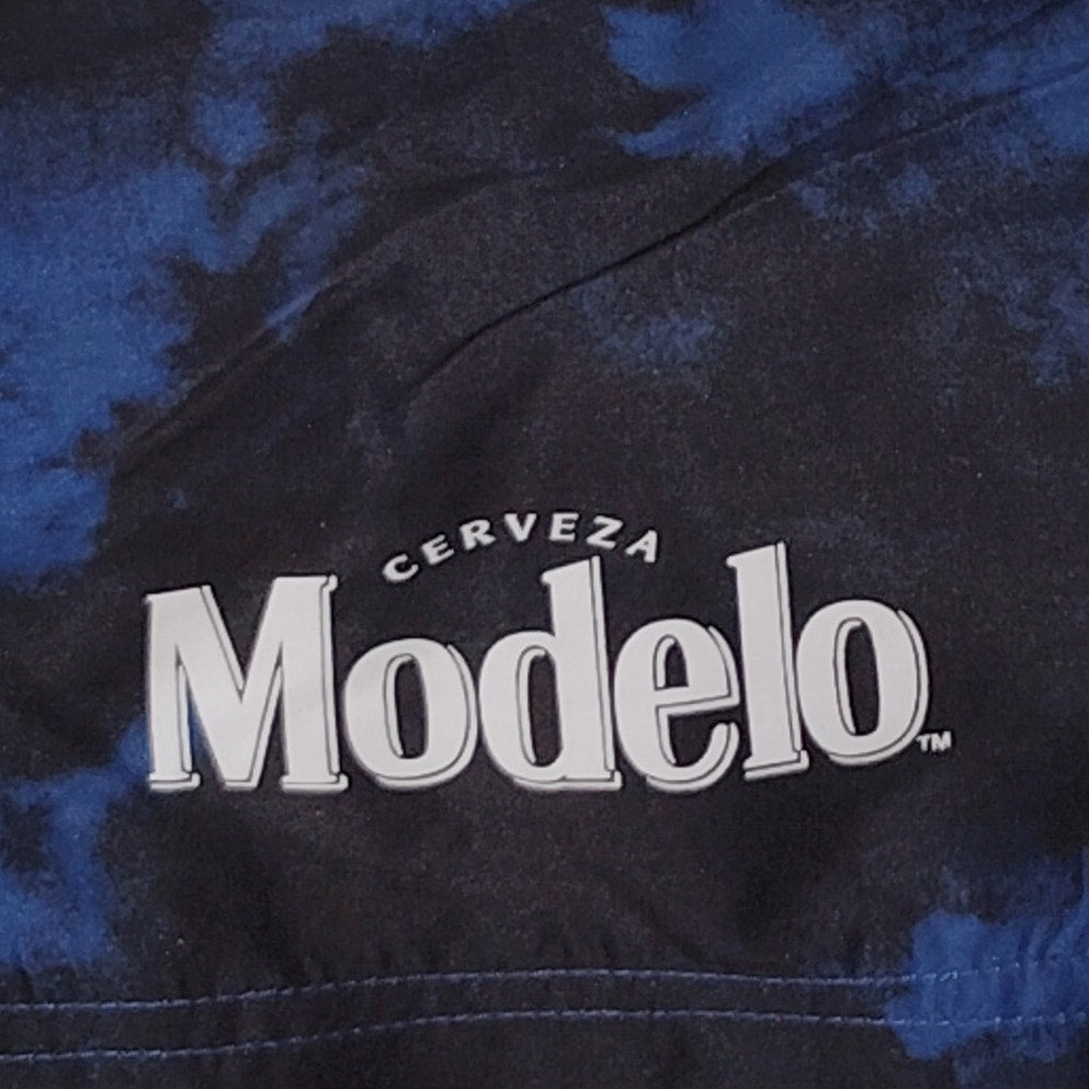 Modelo Especial Men’s Elastic Board Swim Shorts – Small – Dark Blue