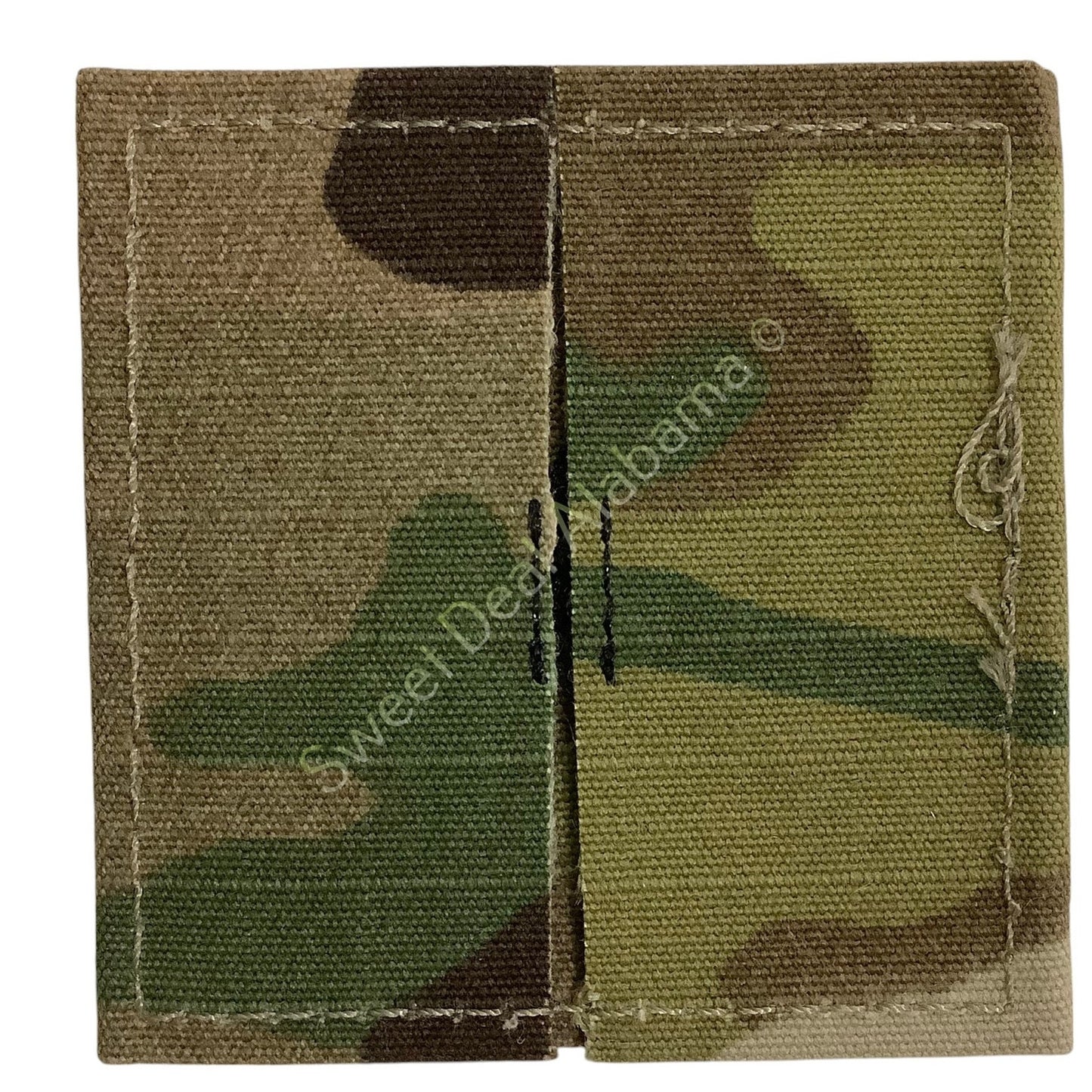 U.S. Army Corporal (E-4) OCP Rank Sew-On Insignia, Multi-Camo, 2" x 2"
