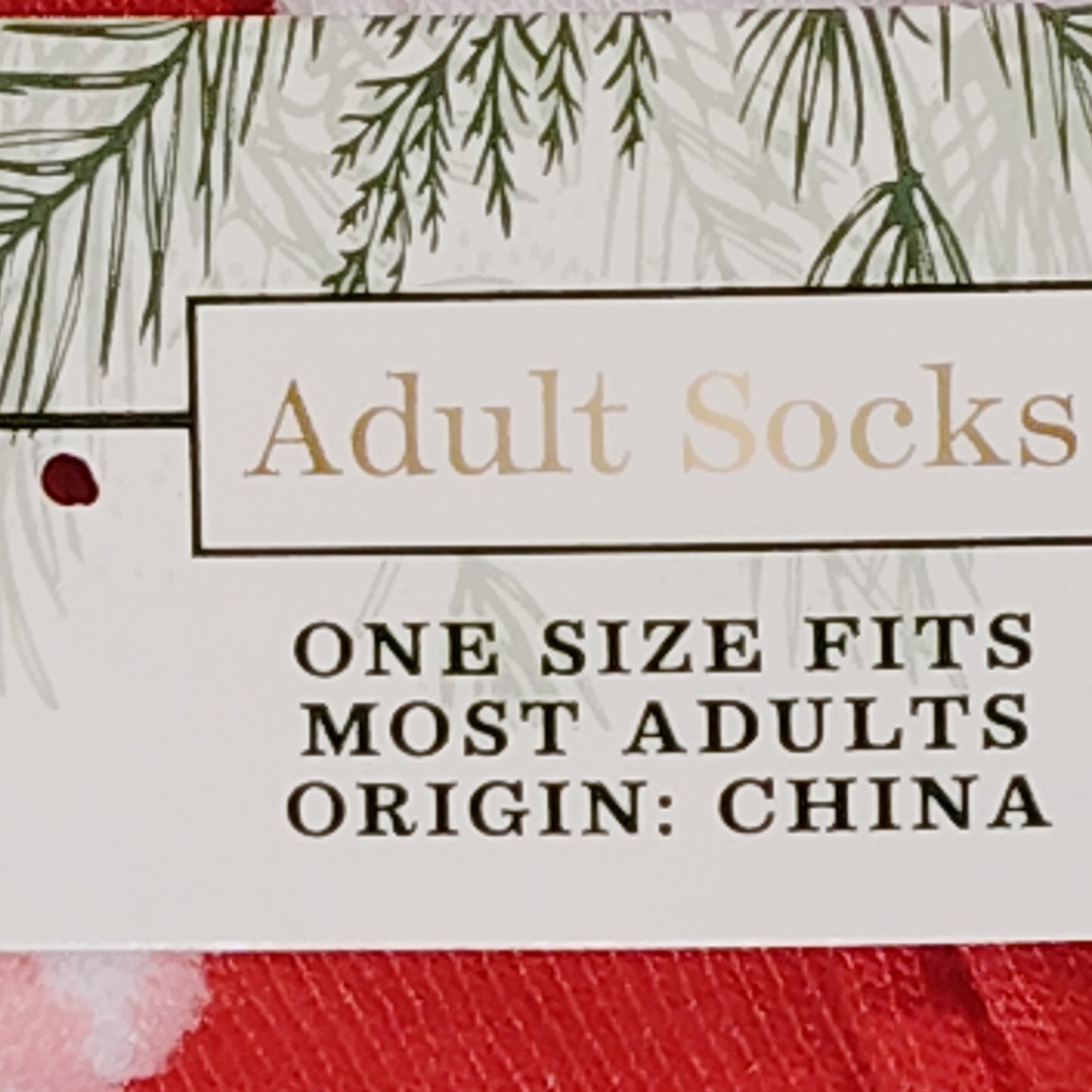 Adult Holiday Crew Socks, 6 Pairs, 6 Various Designs, One Size Fits Most Adults