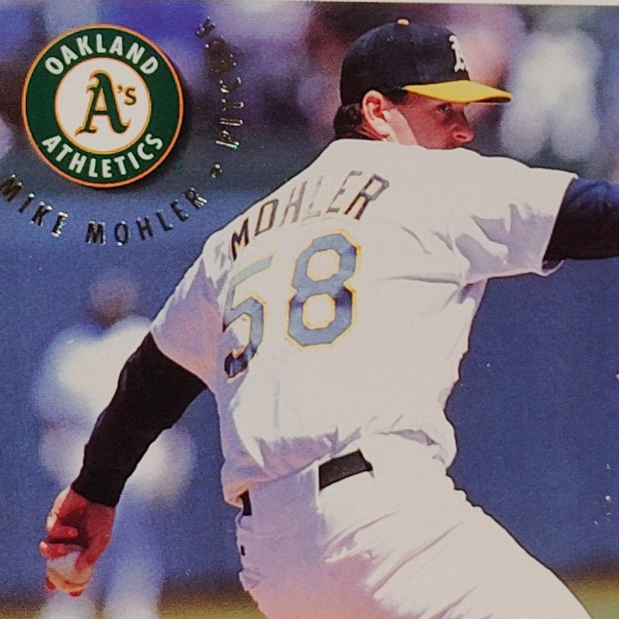Mike Mohler, Oakland Athletics (A's), #269 1994 Fleer Baseball Card