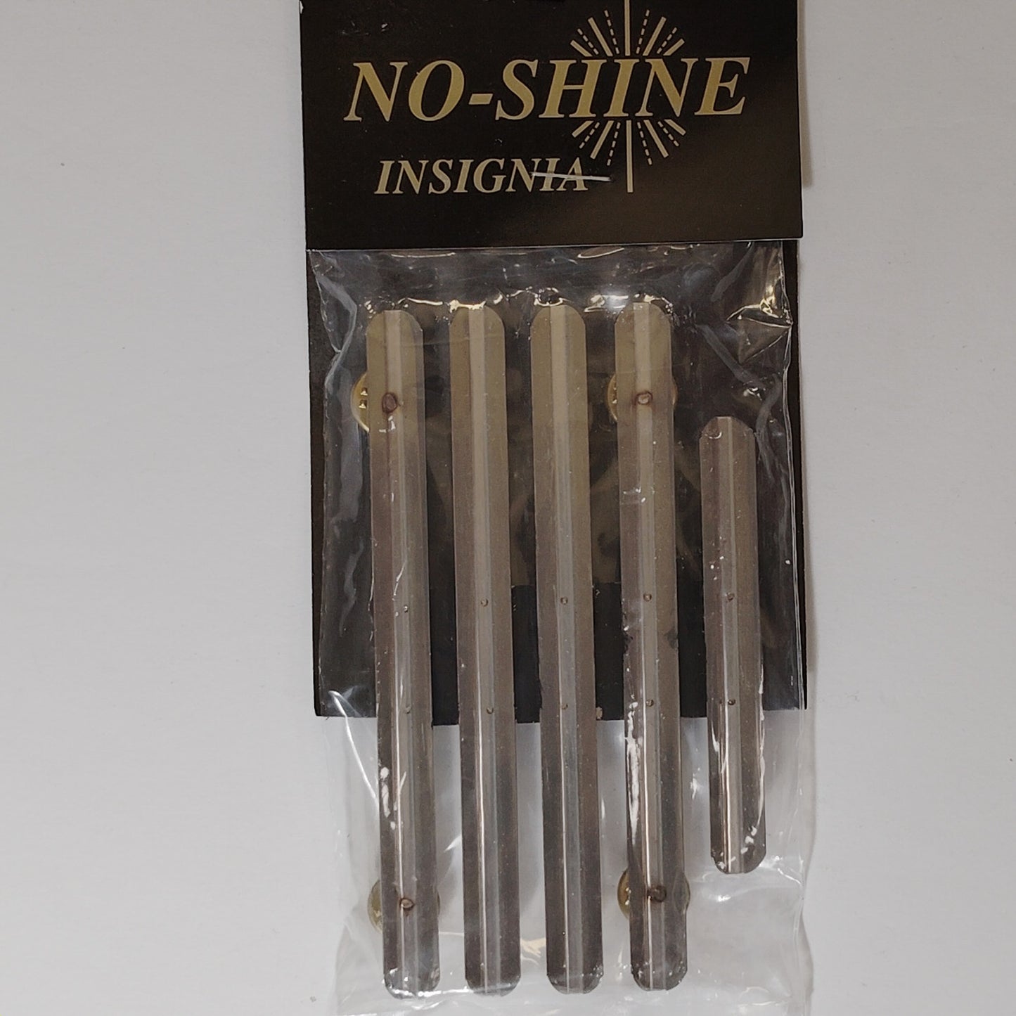 Mounting Rack, Bar - 14 Ribbons (3/3/3/3/2 w/ 1/8" Gap) No-Shine Insignia