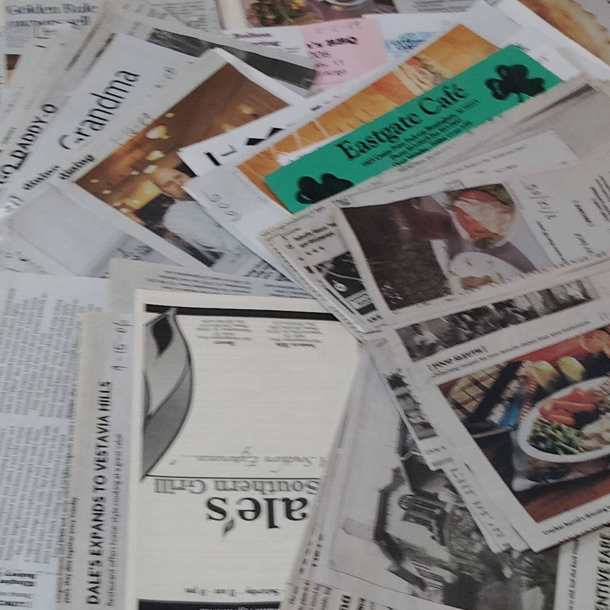 Vintage Alabama Restaurant Ephemera Collection 2005-2009 - Unique State History