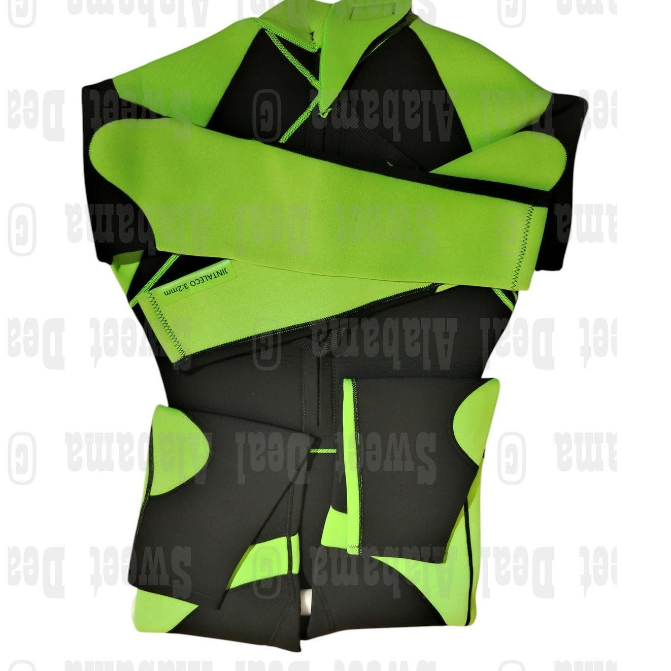 Unisex Kids Full Wetsuit, 16, 3/2mm Neoprene Wet Suit for Diving Surfing Scuba