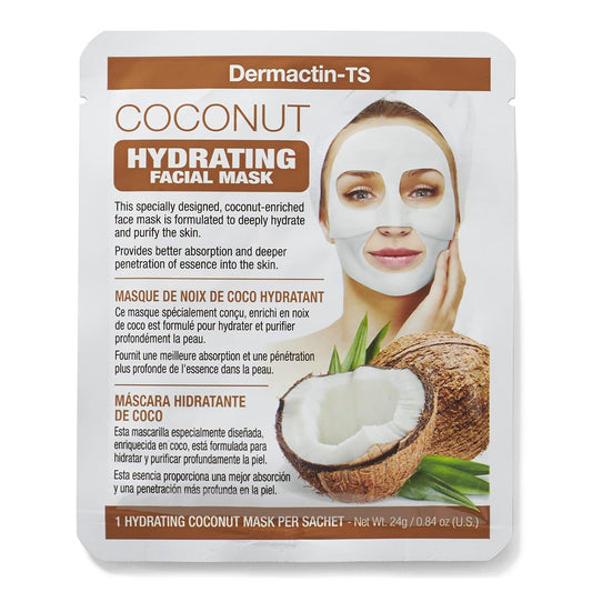 Dermactin-TS Coconut Hydrating Infused Sheet Face Mask