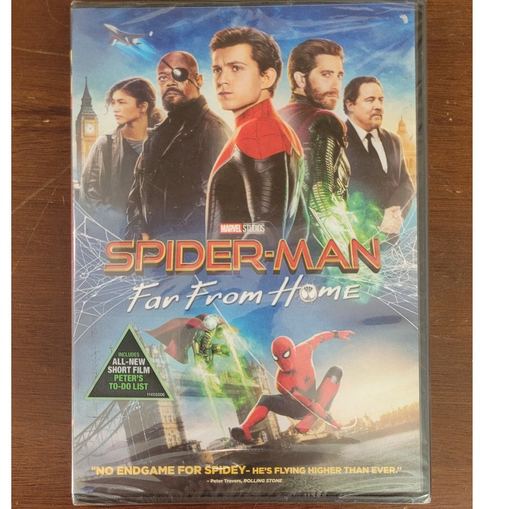 Spider-Man: Far From Home (DVD, 2019) Action Adventure Starring Tom Holland