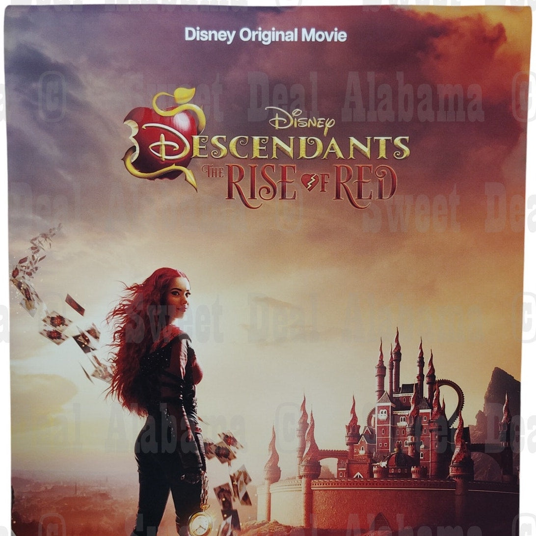 Disney's Descendants: The Rise of Red – 16” x 24” Canvas Print – Unframed