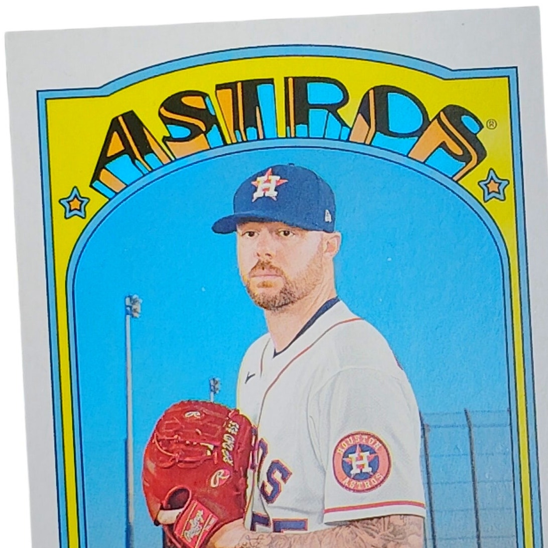 2021 Topps Heritage Ryan Pressly 688 Houston Astros Pitcher Baseball VG/EX