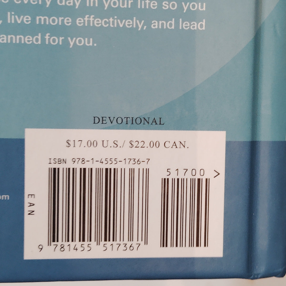 Joyce Meyer - Closer to God Each Day: 365 Devotions - 2015 Hardcover Blue/White