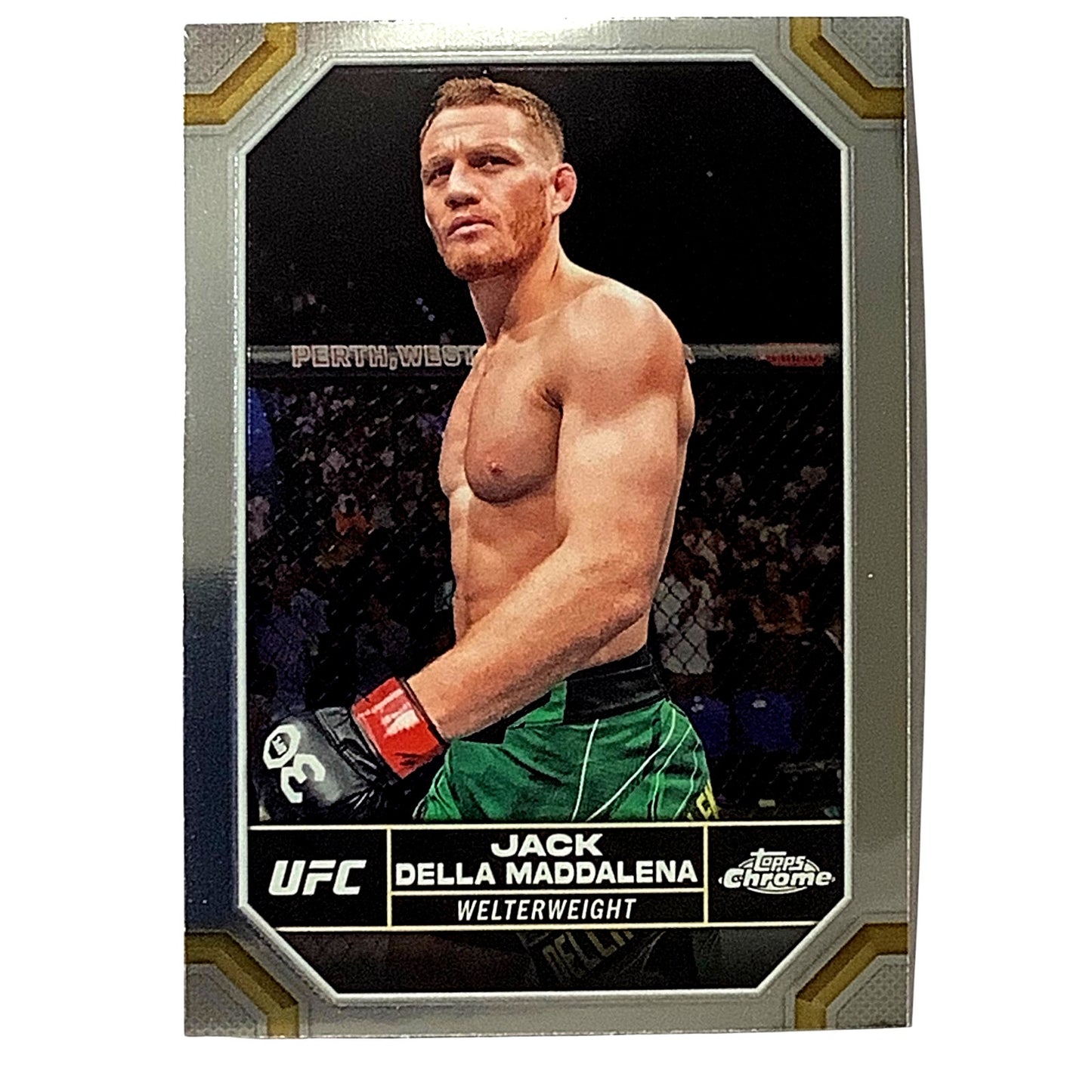 Jack Della Maddalena, Welterweight, UFC Card 82, 2024 Topps Chrome UFC, NM+