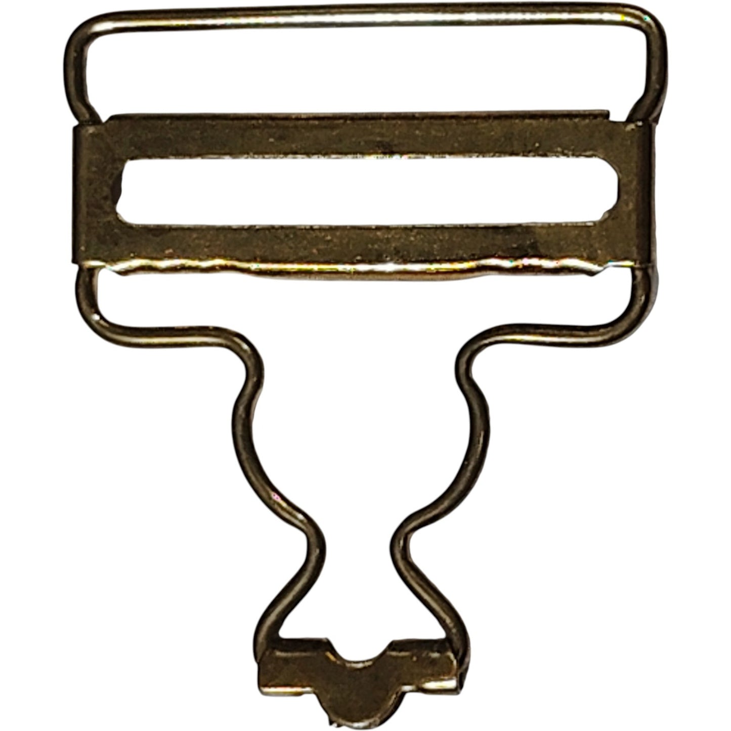 3-PK – Dungaree Buckles w/ Fixed Slide, 1-7/8"W × 2-1/2"H – Fits 1-1/2" Webbing