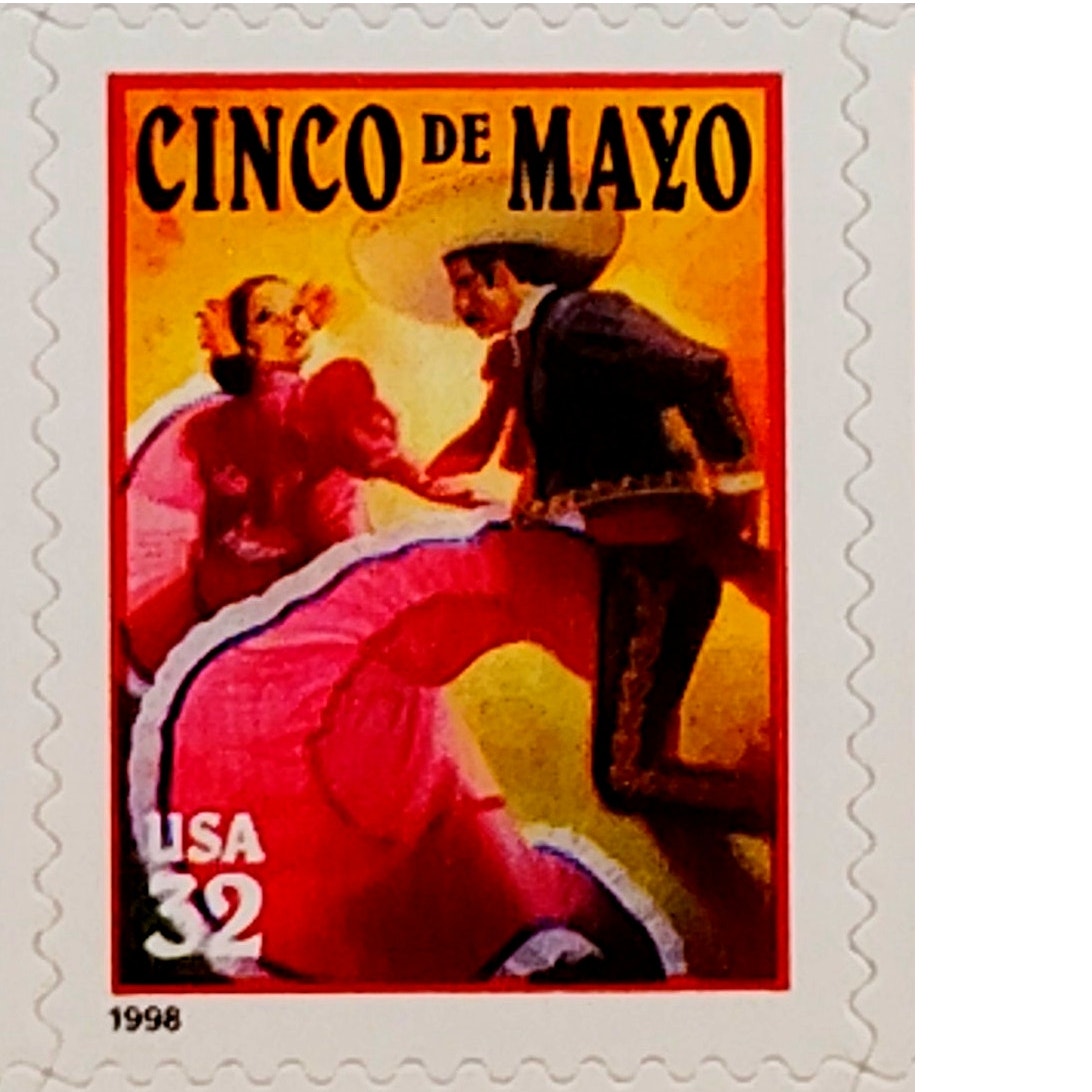 1998 Cinco de Mayo Plate Block of 10 MNH – Scott 3203 Holiday Series
