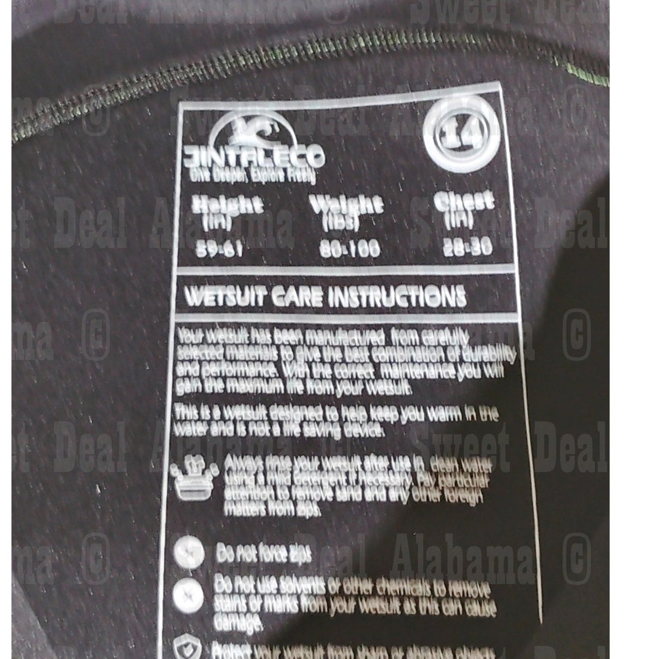 Unisex Kids Full Wetsuit, 14, 3/2mm Neoprene Wet Suit for Diving Surfing Scuba