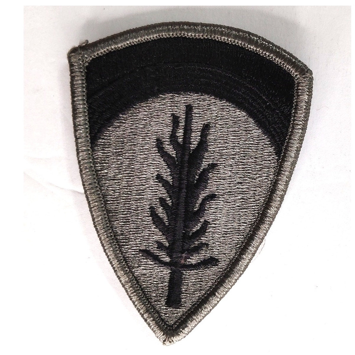 US Army Europe and Africa Embroidered Patch Subdued 3‑1/4" × 2‑1/2" Hook Back