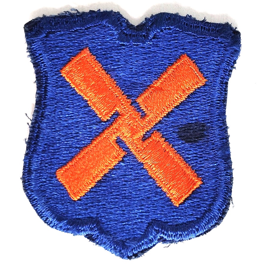 US Army 12th Corps Novelty Patch WWII 2‑5/8" × 2‑1/4" Sew‑On
