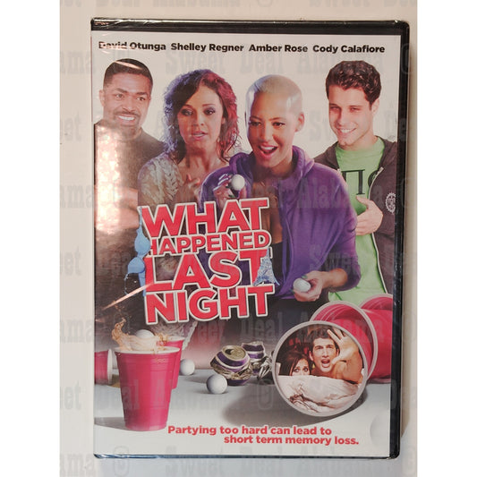 What Happened Last Night (2018 DVD) View 89 Minutes of Comedy, Drama