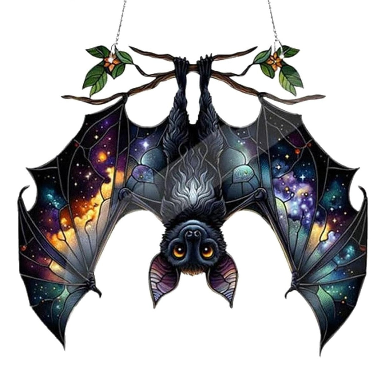 Generico Acrylic Halloween Bat Sun Catcher Hanging Window Ornament