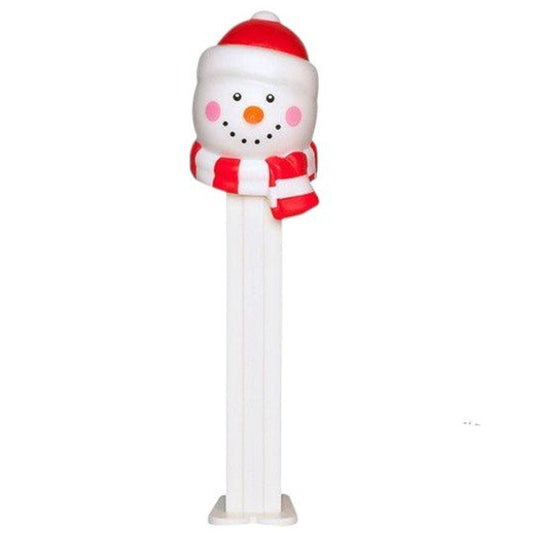 Snowman with Scarf (Current) Pez Candy Dispenser, Sealed NIP Product