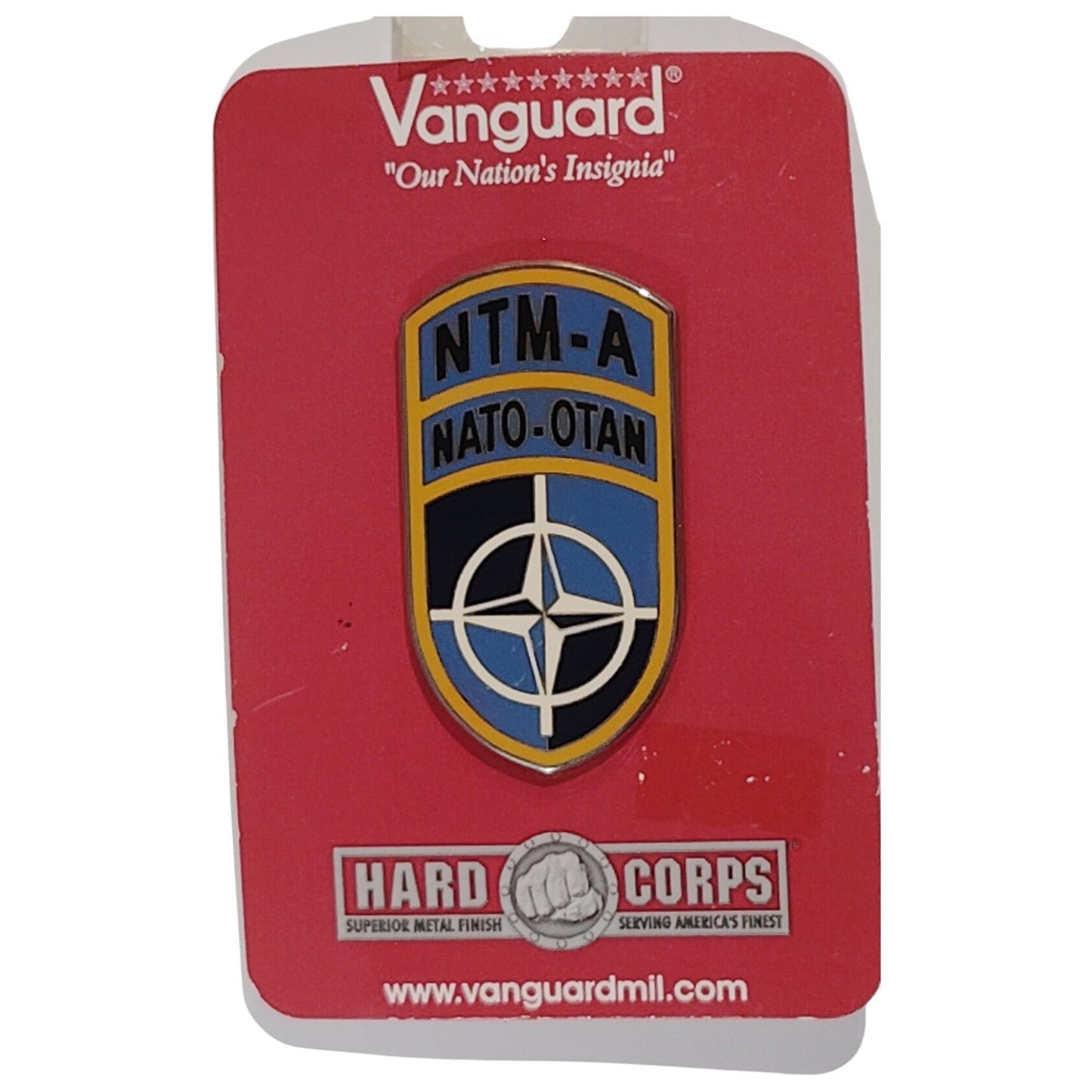 Army Combat Service Identification Badge (CSIB) – NATO Training Mission Afghanistan – 1-1/8" x 2"