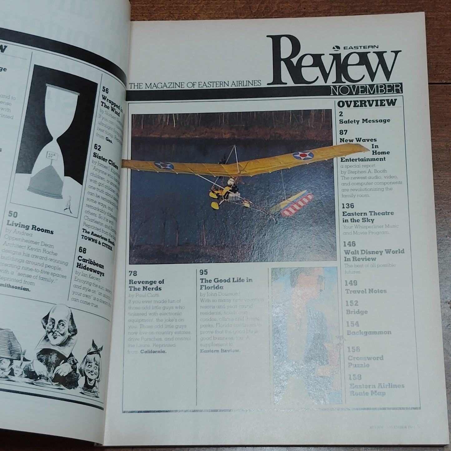 Eastern Review Magazine November 1982 - The Magazine of Eastern Airlines