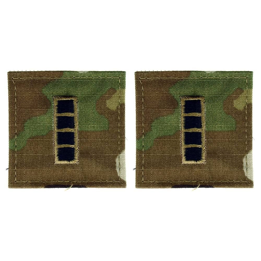 2 Army Chief Warrant Officer CW4 Patches, OCP Scorpion W2 2"×2" Hook(-N-Loop)