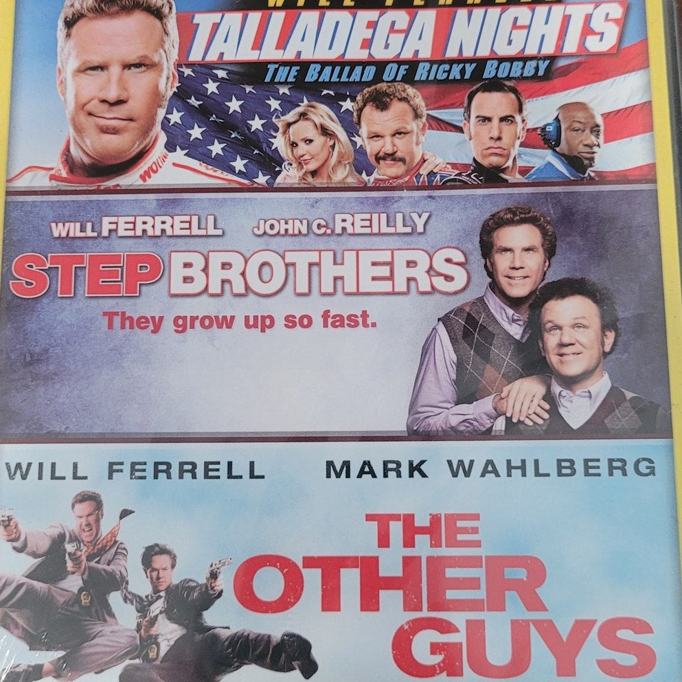The Other Guys / Step Brothers / Talladega Nights (DVD 3-Movie Set) Will Ferrell