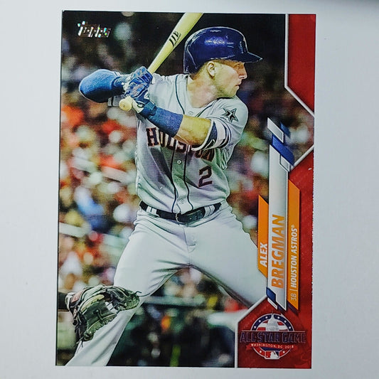 2020 Topps Update #U-64 ASG (Red Parallel) Alex Bregman Houston Astros 3B -VG/EX