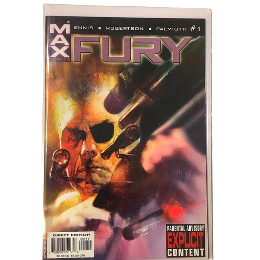 Fury #1, Be Careful What You Wish For, November 2001, Max Comics, NM 9.4