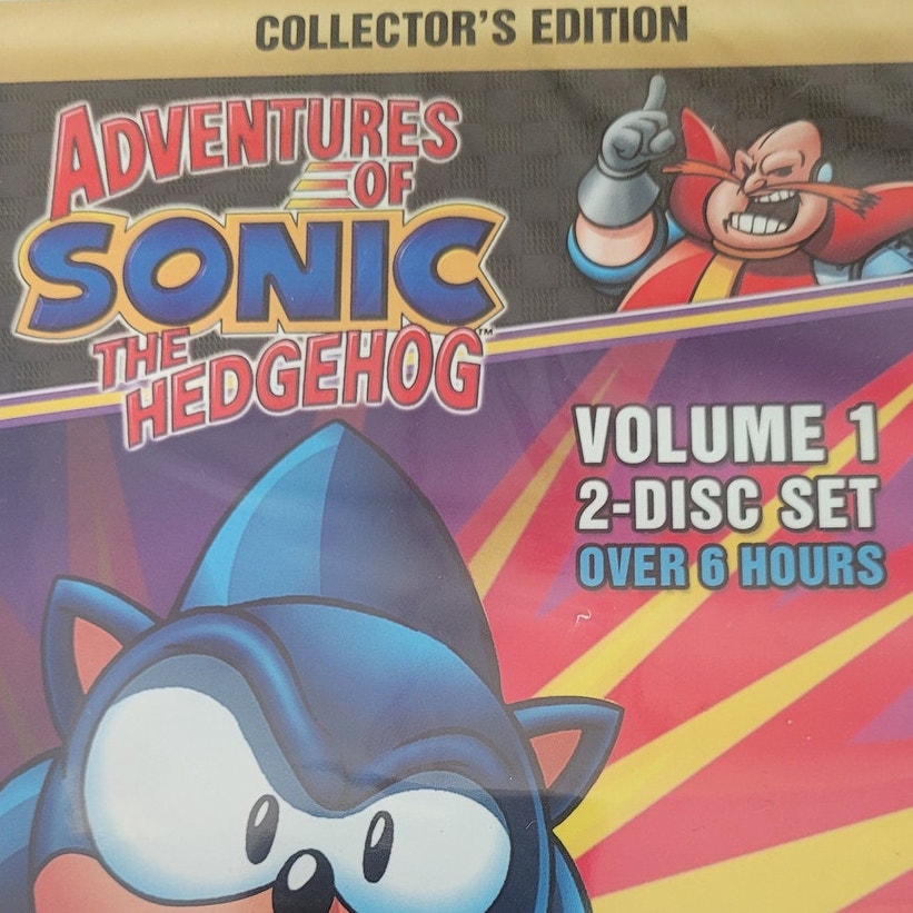 Adventures of Sonic the Hedgehog DVD Vol. 1 – Animated Classic Collector's Ed.