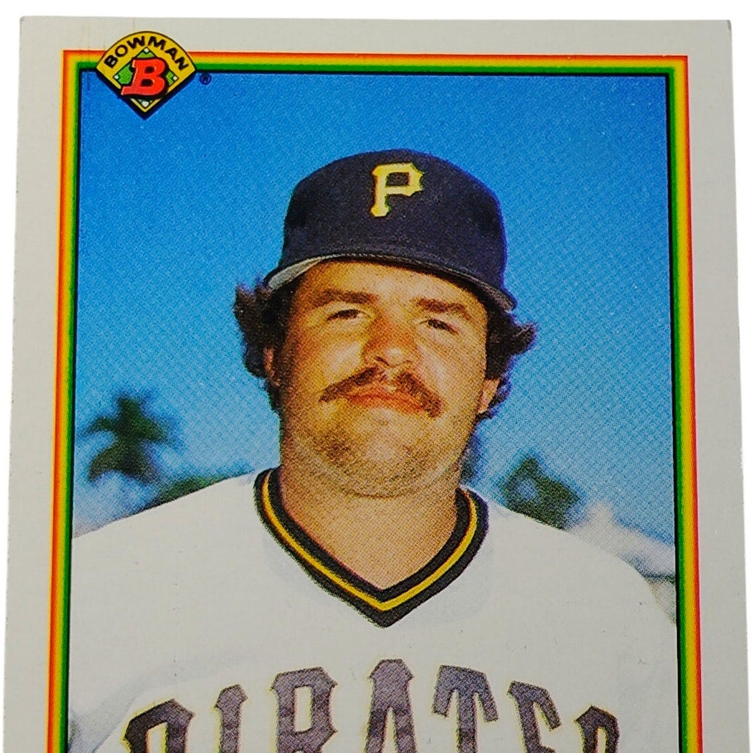 1990 Bowman Mike LaValliere #172 Pittsburgh Pirates Catcher MLB Baseball Card NM