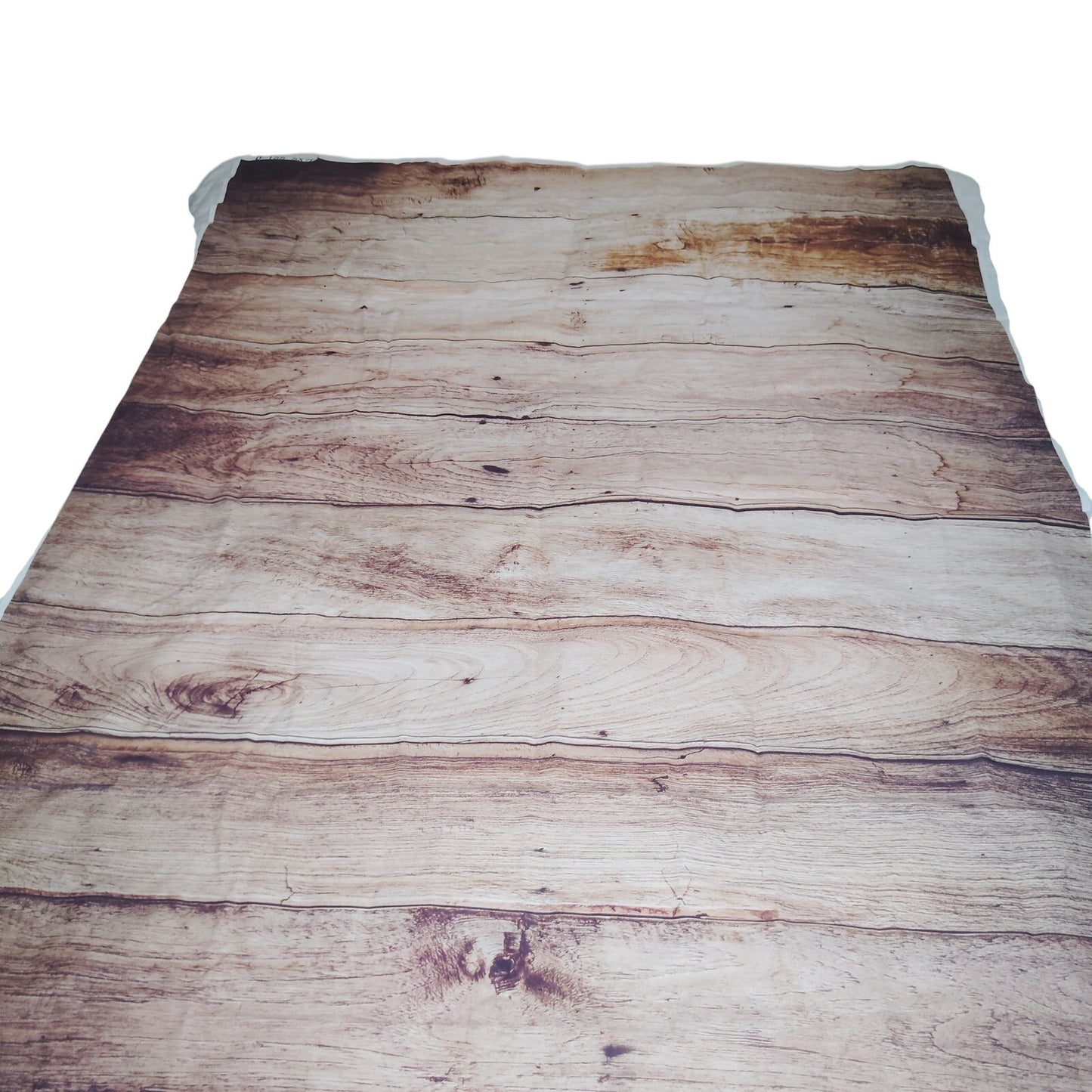 5 FT x 7 FT Wood Backdrop – Brown Long Plank Seamless Vintage/Rustic Background