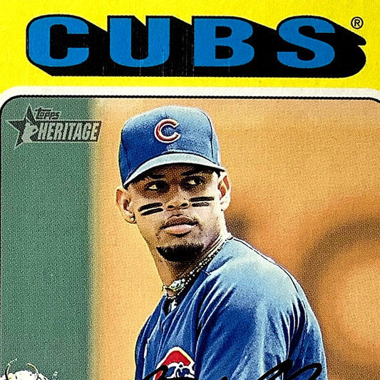 2024 Topps Heritage - Christopher Morel, OF, Chicago Cubs, Card #316, NM+