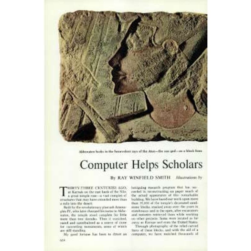 National Geographic Magazine NOV 1970, Computers, Ozark, Gangton, Piranha & More